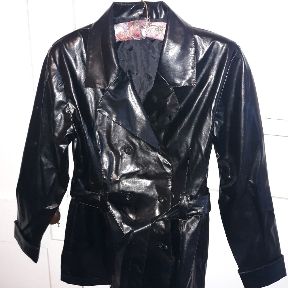 Pleather jacket